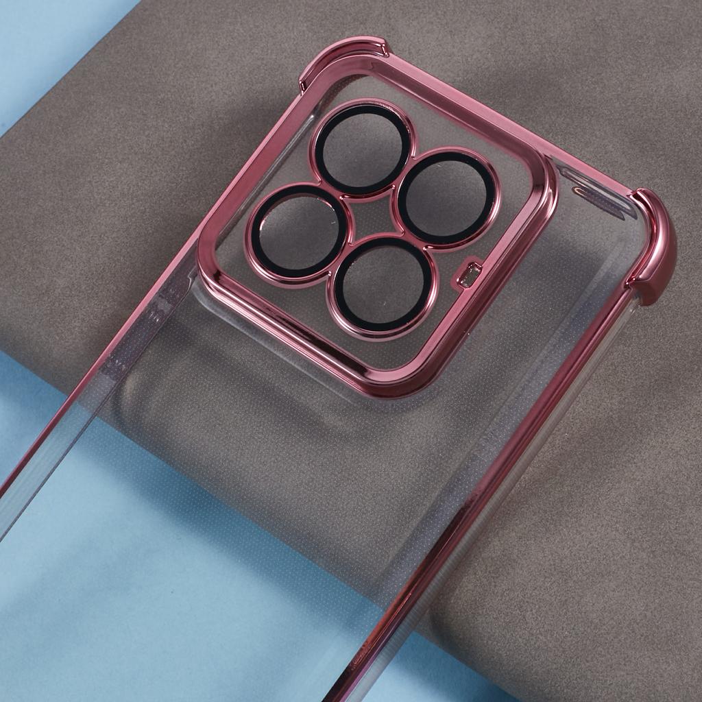 For Xiaomi 14 Pro Case Reinforced Corners TPU Clear Back Cover