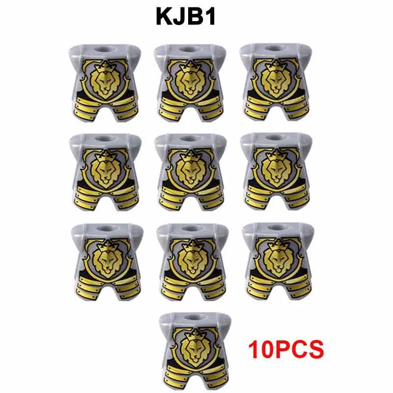 Middle Roman Knight Dwarf Helmet Feather Accessories Building Blocks Medieval Green Dragon Blue Lion Crusader Lord Shield MOC