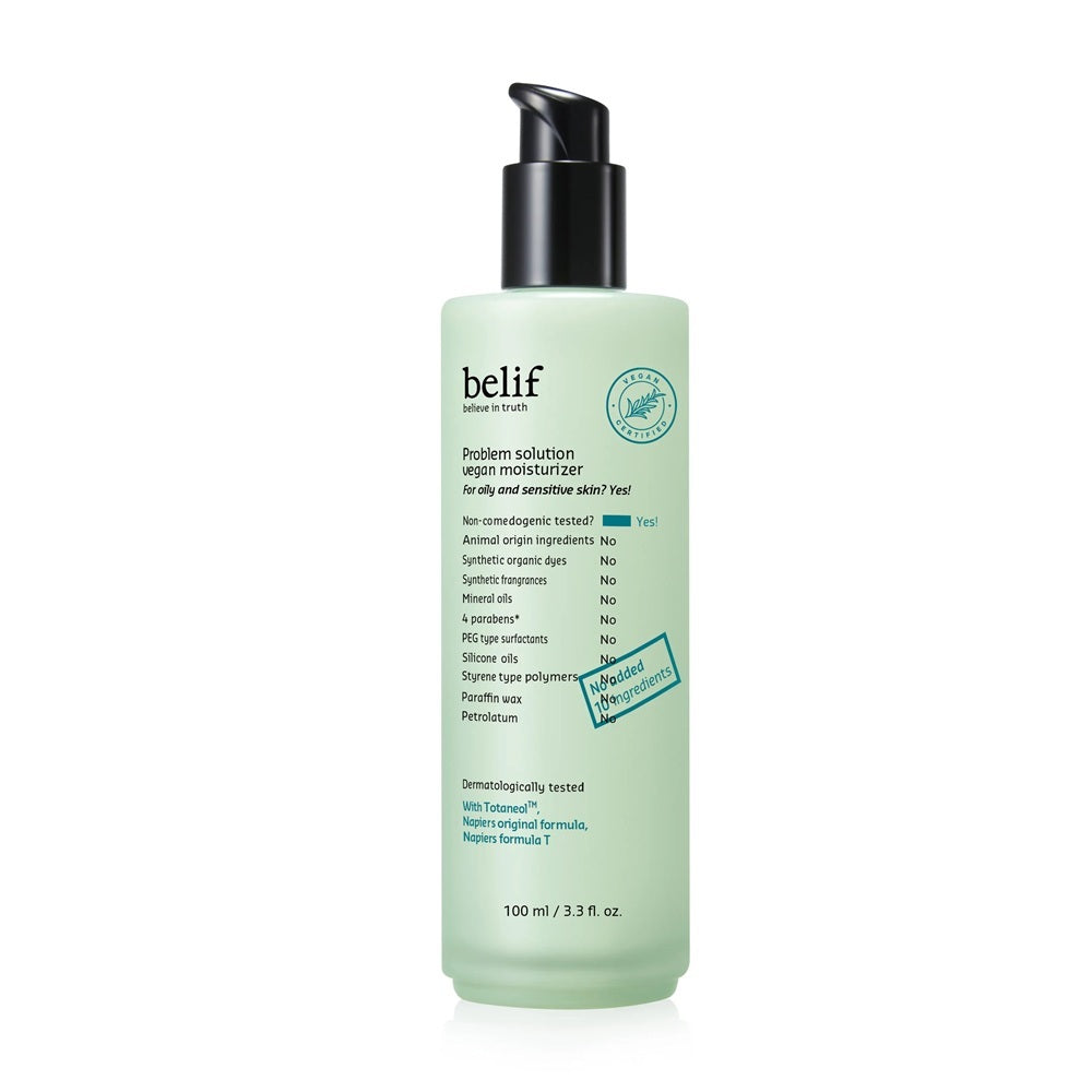 Belif Problem Solution Vegan Moisturizer 100ml