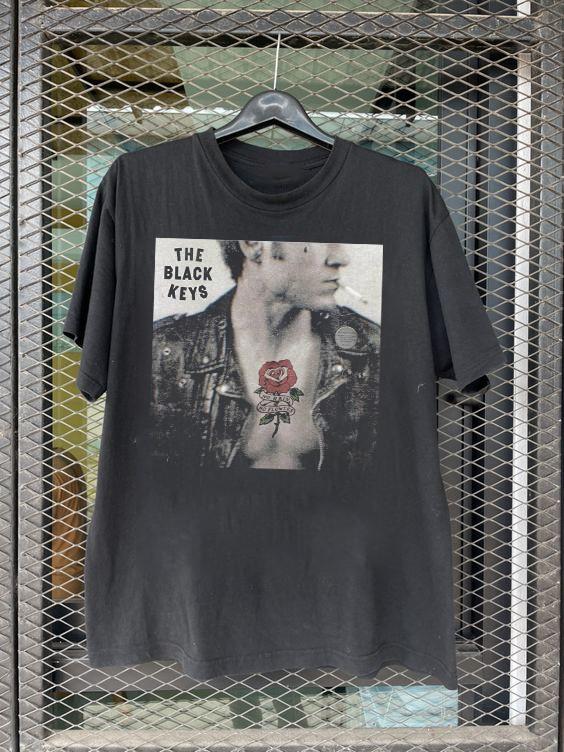 The Black Keys No Rain, No Flowers Black  Full Size S-5XL Unisex T-Shirt S