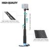 Selfie Stick Aluminum Alloy Adjustable Monopod Extension Rod For GoPro Hero 13 12 11 10 9 7 6 5 Insta360 X4 X3 DJI Action 5 4 3