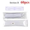 10/30/60PCS Disposable Eyebrow Design Stencil Eyebrow Tint Airbrush Auxiliary Sticker For Brows Shaping With Single