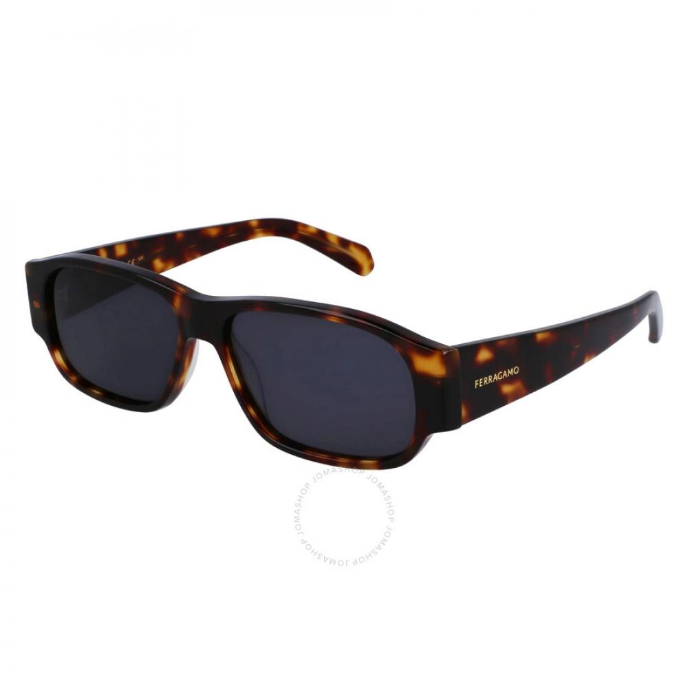 

Salvatore Ferragamo Grey Rectangular Men S SunglaSSeS Sf1109S 242 57