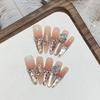 Gheață-transparent Parfum Mic Vânt Subțire Flash Gradient Ochi de Pisică Perlă Pila Foraj Pătrat Francez Foraj Placă de Armură Detașabilă
