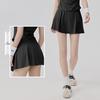 Women's Anti-Glare Tennis Skirt & Breathable Yoga Top Set: Slimming, Waist-Cinching, Casual Sportswear