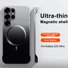 Frameless Magnetic for Magsafe Phone Case for Samsung Galaxy S26 Ultra S25 Edge S24 S23 S22 Plus Gradient Color Soft Back Cover