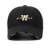 Autumn Winter Woolen Baseball Cap Embroidered Letter Cap Men's Thick Warm Cap