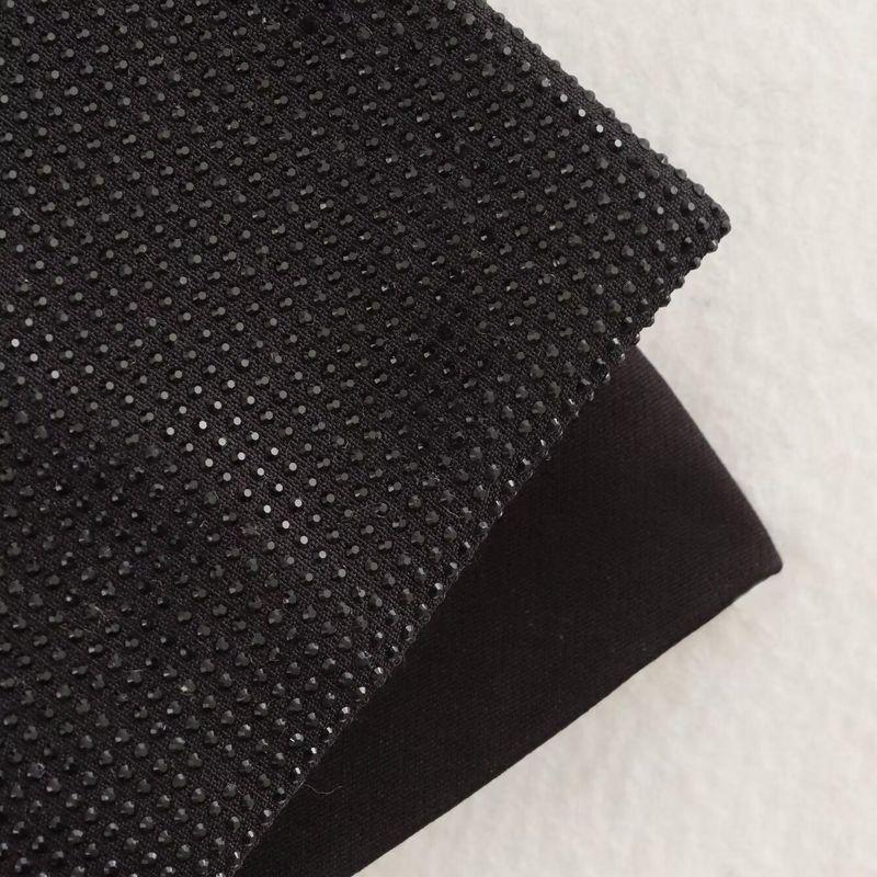 Kaslead New Arrival Women's Fashion Style Stylish Simple and Versatile Rhinestone Bowknot Decoration Sling Tops