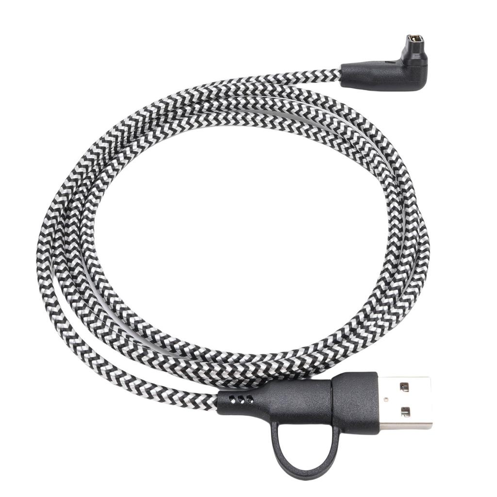 USB and Type C Charging Cable Fit for COROS PACE Pro Smartwatch 1m Length 2 in 1 USB A and C Charging Cord