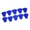 10pcs Urinal Screen Deodorizers Triangle Anti Splash Deodorizer Scented Urinal Screen Mat for Restroom Blue