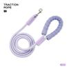 Nylon Dog Leash with Soft Sponge Handle Anti-Lost Pets Walking Lead 360°Rotating Clasp Traction Rope for Small Medium Large Dogs