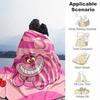 1pc Alice in Wonderland Printing Blanket Soft, All Season Throw for Living Room, Bedroom,Personalized Gift with Adorable Cartoon Design