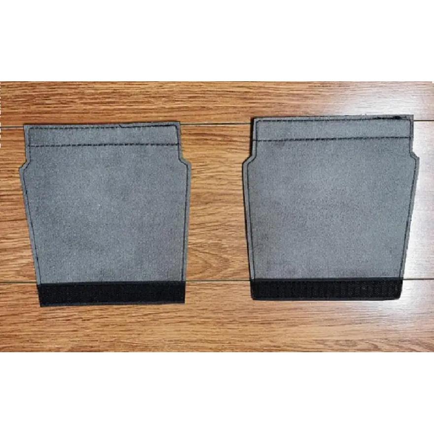 For  Volvo XC90 Door Handle New Microfiber Leather Cover Door Inner Handle Protective Cover Car Interior 4pcs/ Set