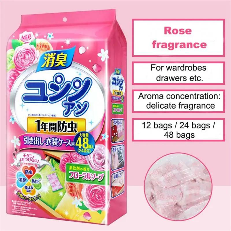 

Camphor Ball Kitchen Deodorant Fresh Air Furniture Anti-mold Moisture Proof Insect Repellent Safe Ingredients Aromatherapy Bag 2pcs