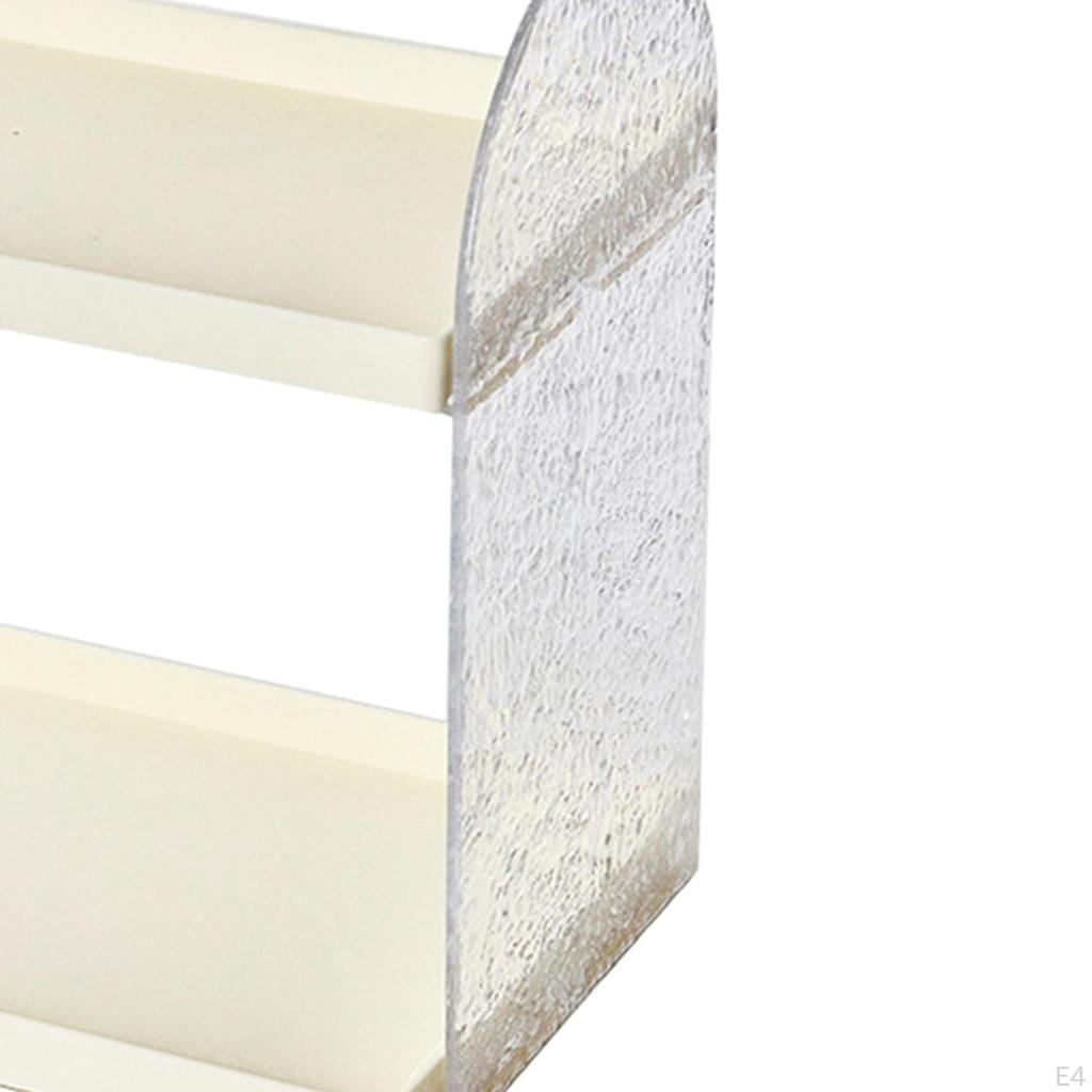 Schreibtisch Aufbewahrungsregal Organizer Kosmetik Schreibwarenhalter Klarer Tisch Kleinkram Display für