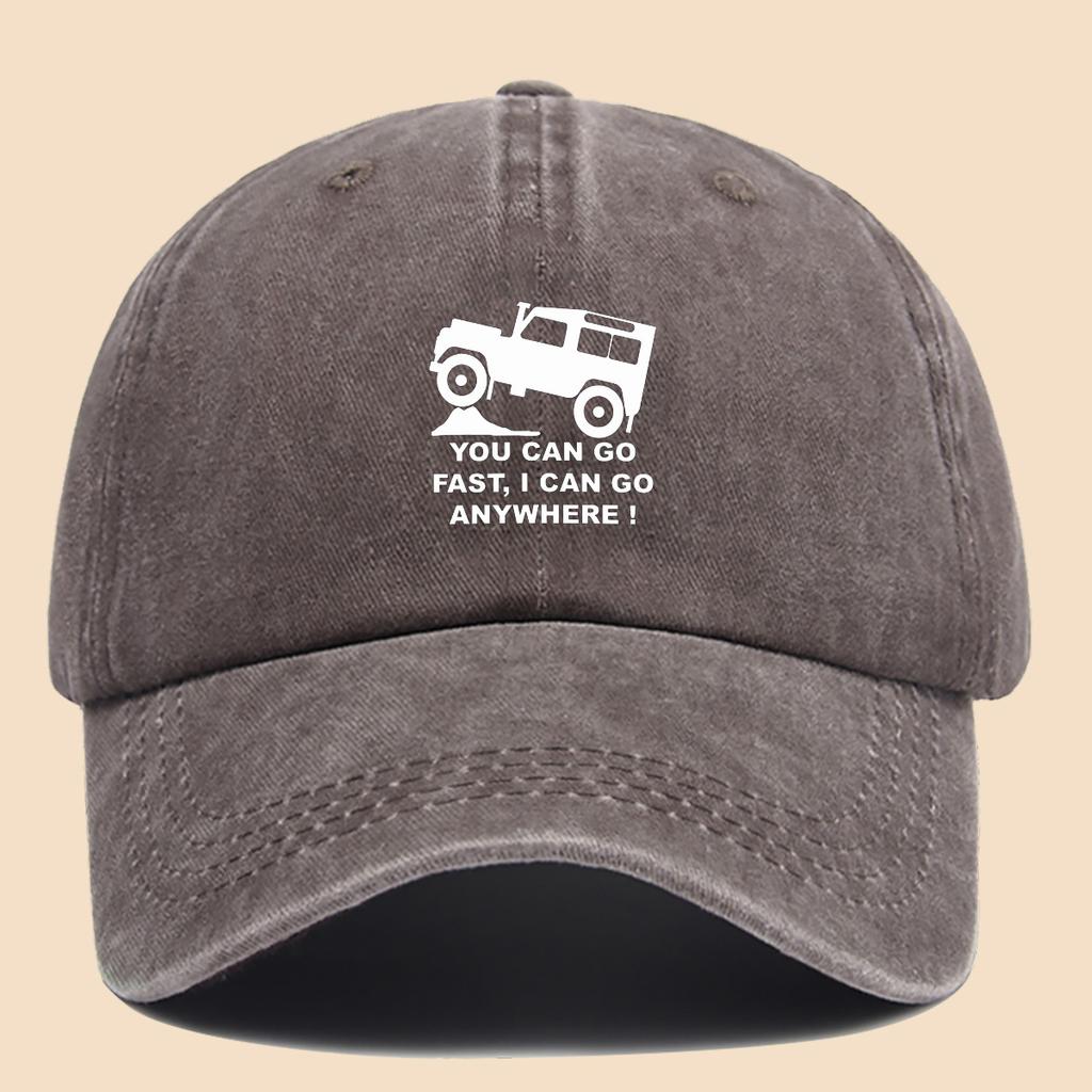 Printed baseball cap urban casual trucker hat dad hat
