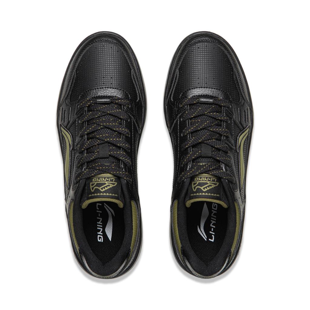 Li Ning Sycee V4 Slip Resistant Cushioning Abrasion Resistant Height Increasing Low top Skateboard Shoes Men's AGCW081-4