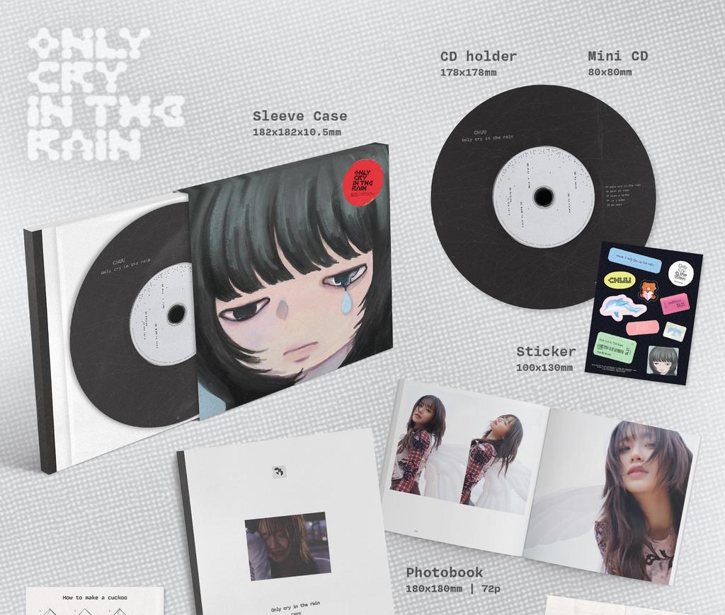 CHUU [Only Cry In the Rain] 3rd Mini Album