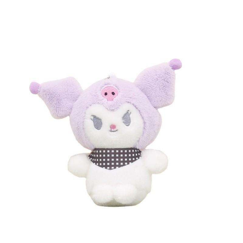 Adorable Kawaii Sanrio Plush Toy Keychain Soft Pp Cotton Stuffed Animal Doll