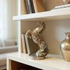 1PCS Fortune Zodiac Horse Office Decor Miniatures Bronze Collectible Crafts Brass Horse Figurines Home Desktop Decoration