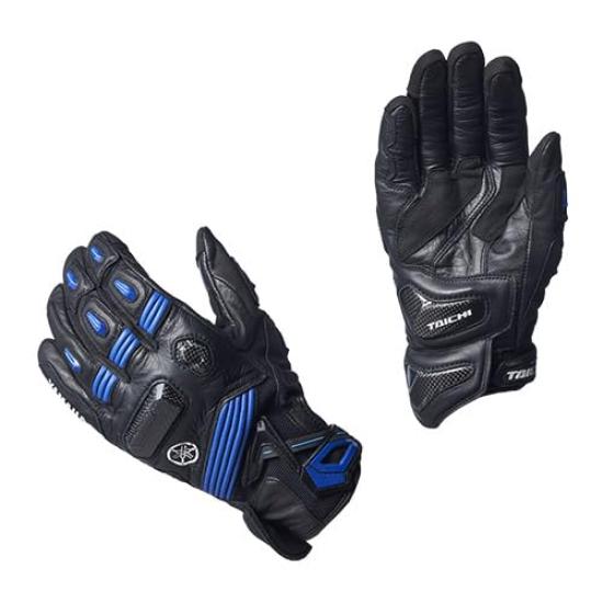

YAMAHA Мотоциклетные кожаные перчатки YL4003 Размер (Yamaha) Черный/Синий Yamaha, L, Q5F-RST-Y11-00L