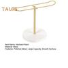 Hairband Storage Rack Polished Metal Smooth Surface Large Capacity Hairband Display Stand Necklace Bracelet Watch Organizer