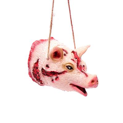Halloween Hängend Zerfetzt Schwein Maus Spinne Fledermaus Streich Requisiten Halloween Party Gastgeschenke Zubehör Spukhaus