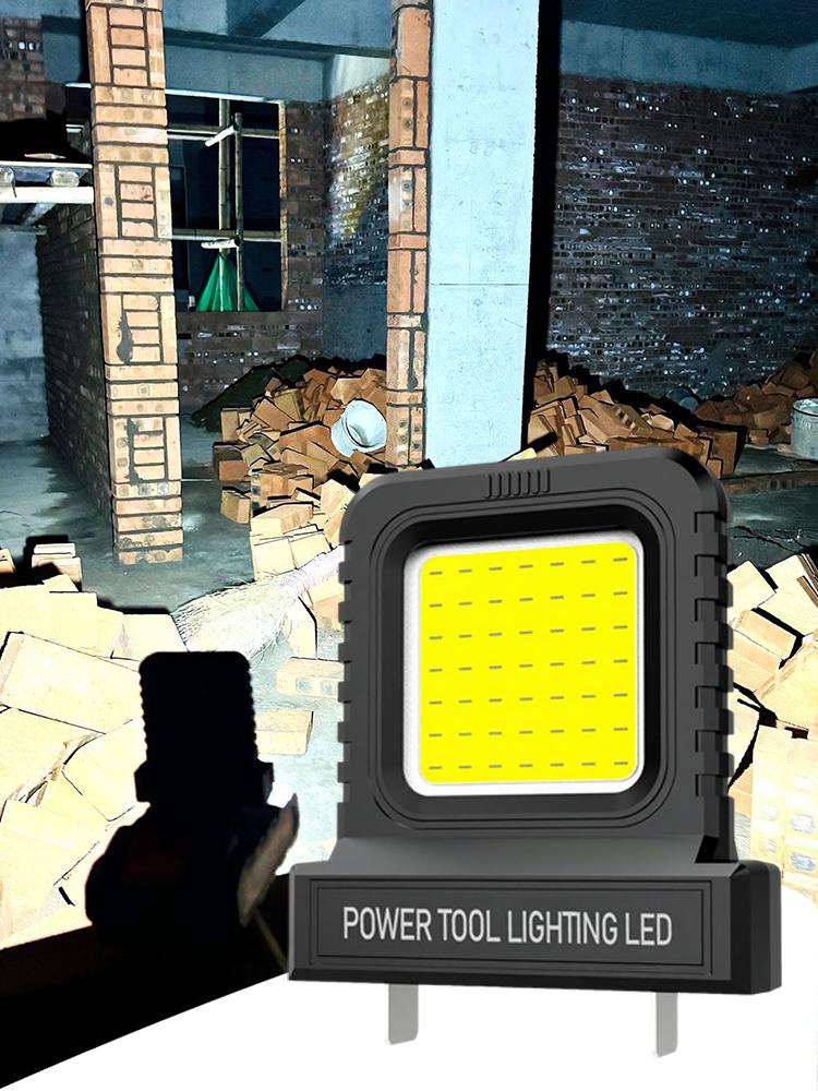 14W LED Camping Lantern with 2 Modes Lighting Inspection Light Long-Lasting Strong Light for Garage Car Repair Camping Fishing