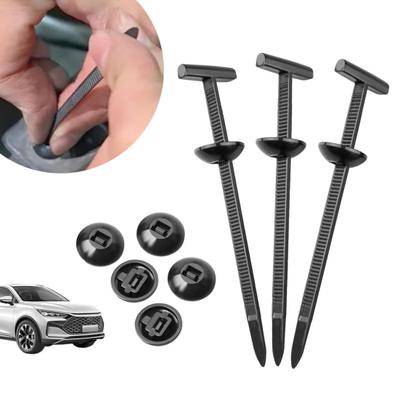 50/100 Pièces Boucles de Serre-câble Universelles en Nylon Serre-câbles à Verrouillage Automatique Robustes Fixations Réparation Voiture Usage Domestique Pare-chocs Automobile Garde-boue Fixations