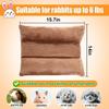 Thickened Bunny Concave Bed Washable Rabbit Plush Mat Soft Rabbit Bed Mat  Rabbit