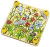 Presse-fleurs - Goki - Prairie - Bois - 6 Planchettes - 17,5 X 17,5 X 4,5 Cm