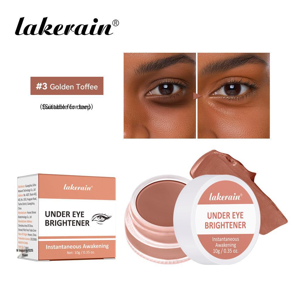 

Lakerain Brightening Eye Concealer: Covers Dark Circles & Eye Bags