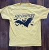 Maglietta da Uomo Foo Fighters Logo Giallo L Anni '90 Musica Rock Y2K Nirvana Grohl Grunge