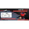 Top Post Battery Disconnect Switch 12V-48V with LED Voltmeter DC 5-60V Battery Kill Switch On/Off Battery Cut Off Switch For Car