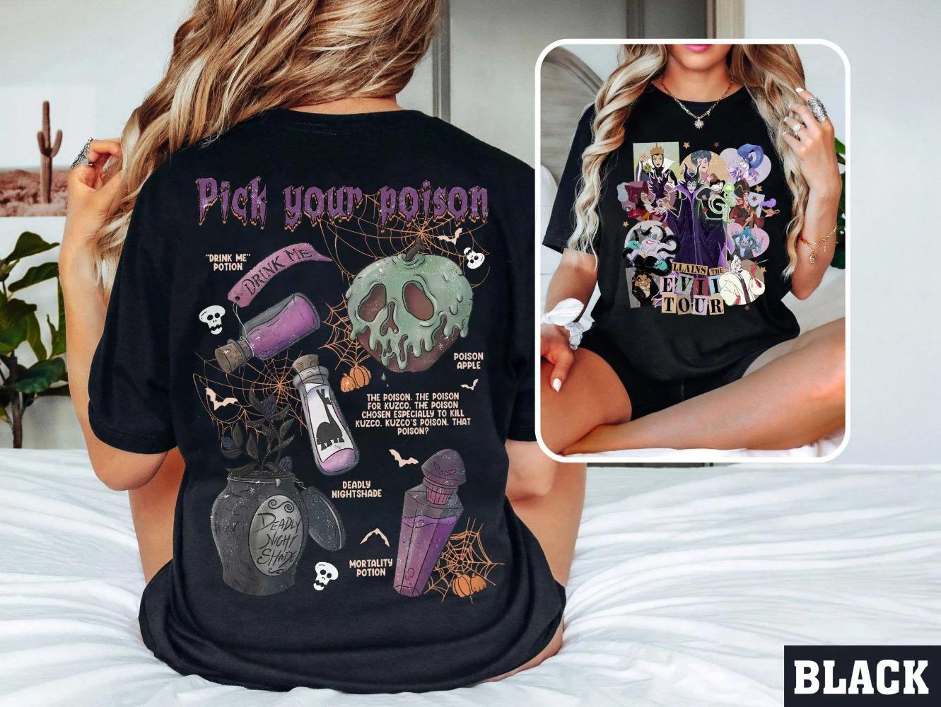 

The Latest Hotselling Tshirt Shortsleeved Retro Halloween Evil Queen Loose Breathable Tshirt Womens Clothing S