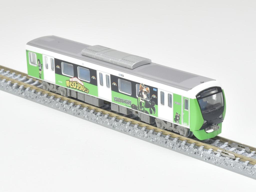 Railway Collection Tetsukore My Hero Academia x Shizuoka Railway Asui Tsuyu Diorama Supplies