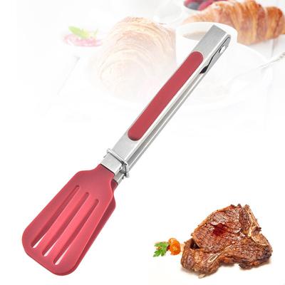 7 Inch Multi-purpose Food Tong Ergonomic Design Comfortable To Hold Good Toughness Cooking Tong for Kitchen