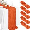 Semi-Sheer Gauze Table Runner Sage Cheesecloth Table Setting Dining  Vintage Wedding Decoration Banquets Arches Retro Boho Decor