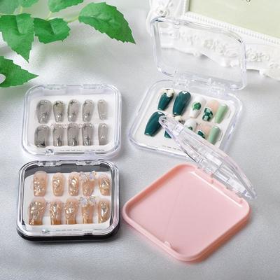 Jewelry Case Multi-function Desktop Organizer Wear Nail Box Clips Container Jewelry Storage Box
