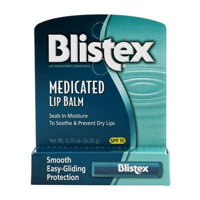 Medicated Lip Balm, SPF 15 0.15 Oz