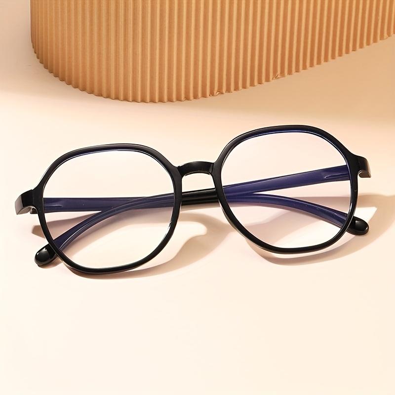 Fashion Polygonal Anti Blue Light Presbyopia Glasses For Women Men Computer Presbyopia Hyperopia Reading Eyeglasses