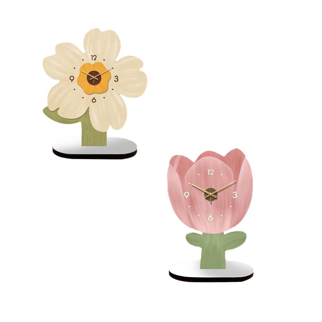 Table Clock, Accurate Timekeeping, Table Decoration for Living Room, Desk