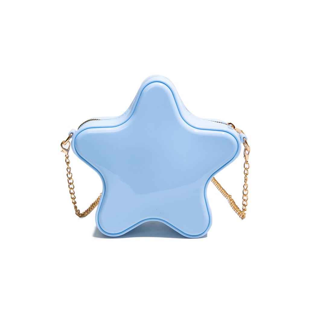 Cute Cartoon Star Bag 2025 Japanese Soft Girl Fashion Shoulder Bag Niche Versatile Messenger Transparent Jelly Bag Tide