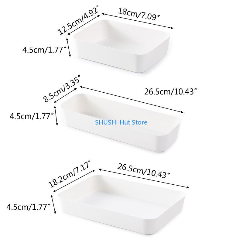 Simple Drawer Storage Box Desktop Multifunctional Boxes Container D57B