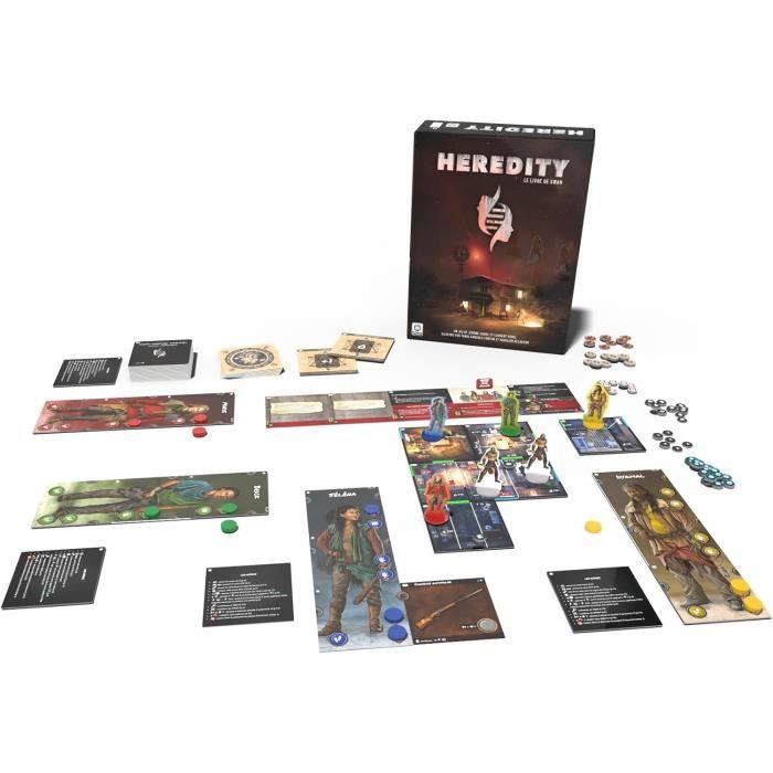 Jeu de société narratif et coopératif - Heredity - 14 ans et plus - Blackrock Games