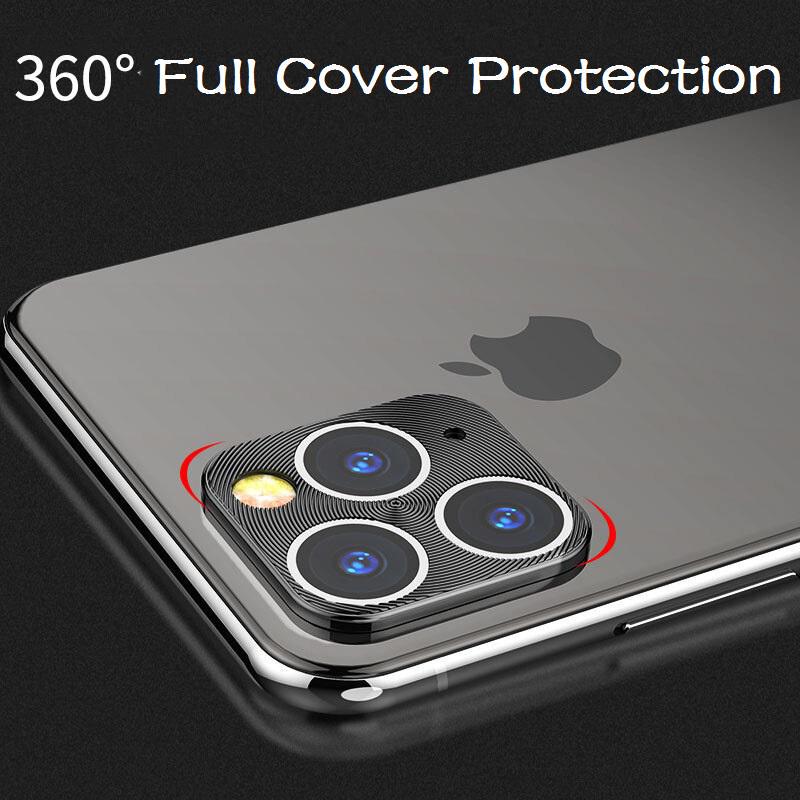 Für IPhone 12/13 Mini/13 Pro/11/11 Pro/11 Pro Max Volle Abdeckung Metall Hinten Objektiv Schutz Ring Kamera Fall für IPhone 12 13 Mini