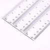 15cm 20cm 30cm Straight Ruler Transparent Plastic Ruler Drawing Tool Desk Accessories Student Stationery School Office Supplies