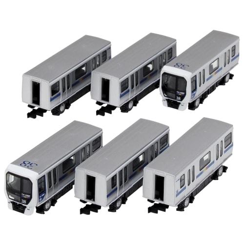 

Tomytec New Transportation System Collection Yurikamome 7300 Series 6-Car Set, Diorama Supplies 332299