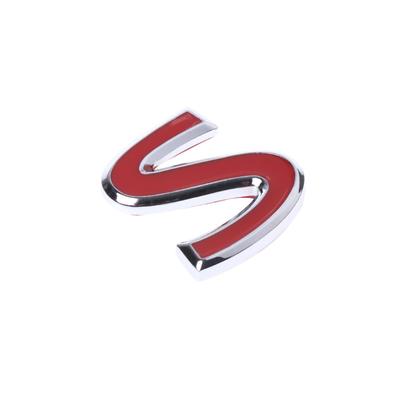 Rood S Metalen Embleem Badge Sticker voor Infiniti Q50 Q50L Q30 Q70