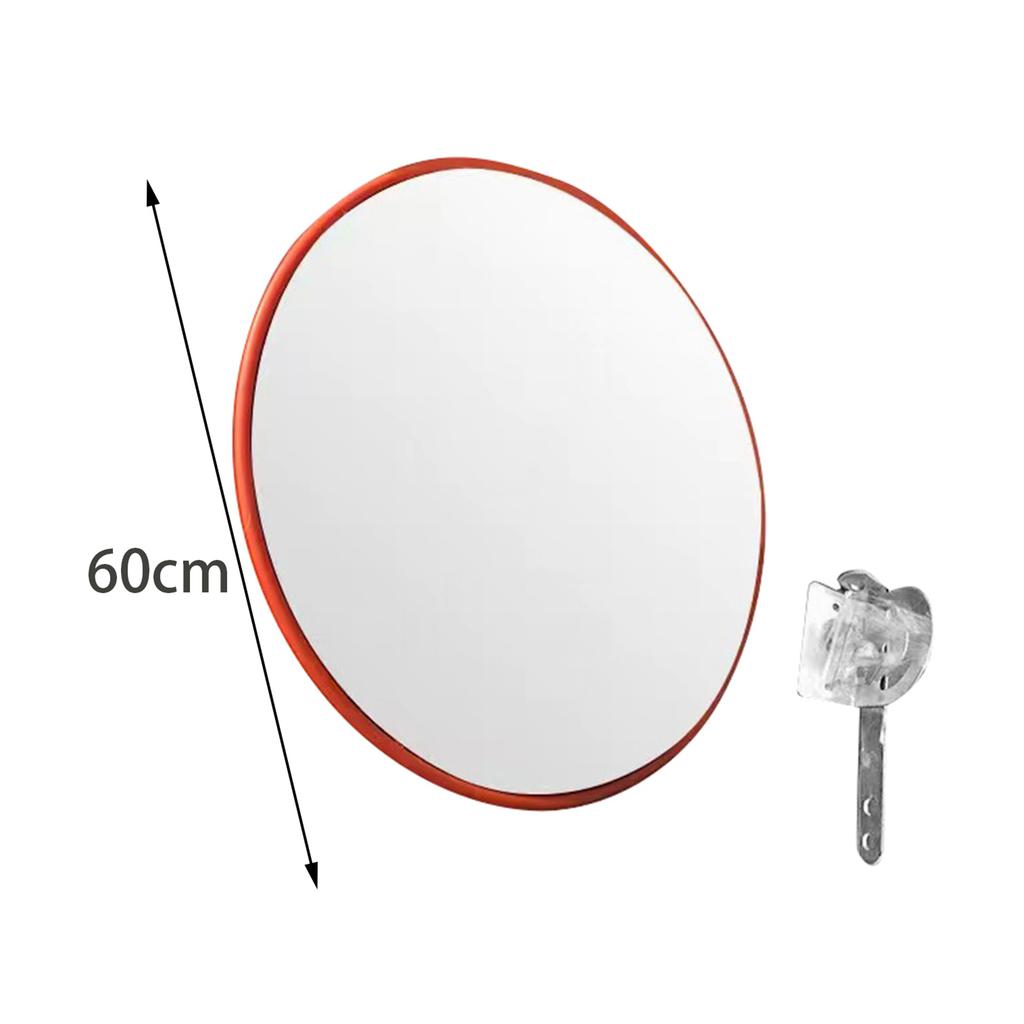 Convex Mirror Garage Parking Traffic Mirror Driveway Road 55/60cm Blind Spot Office Safety Curved Safety Mirror Parking Mirror